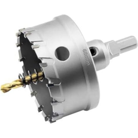 68-mm-Hartmetall-Lochsäge, professionelle TCT-Lochsäge für Metalle, Edelstahl, Eisen, Aluminium, Messing und Kunststoff (1/5)