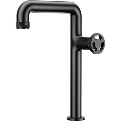 Essebagno Mitigeur lavabo haut Factory noir