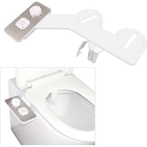 Raccord en T en cuivre 7/8, installation facile, sans électricité, siège de toilette intelligent, bidet, bidet entièrement automatique. (1/5)