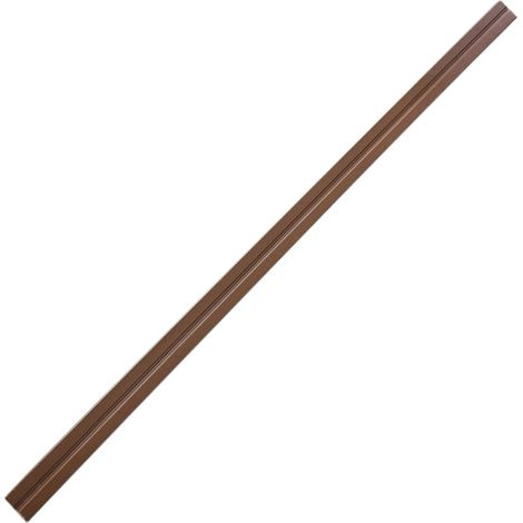 Planche de terrasse 6 pcs Marron WPC