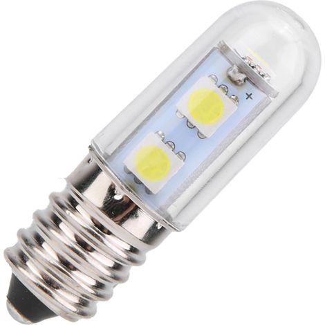 Weiße 220V 1,5W E14 LED-Glühbirne, Maiskolbenlampe für Kühlschrank, Dunstabzugshaube, Nähmaschine (1/5)