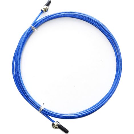 Corde De Saut En Acier Inoxydable Revêtue De Nylon - Pour Crossfit Et Entraînement De Vitesse - Réglable Pour Toutes Tailles - 1 Pièce (1/5)