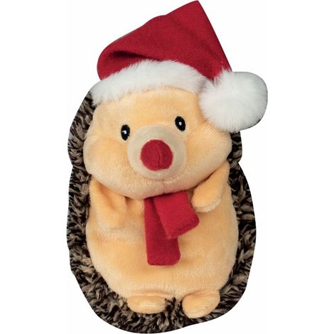 Hérisson en peluche de Noël : 17 cm