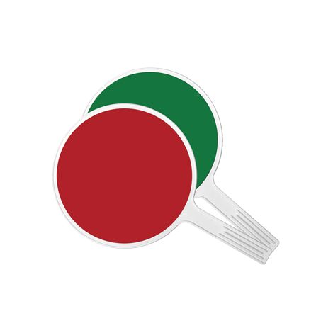 Paletta Moviere Polistirene Rosso Verde Cm 31X51