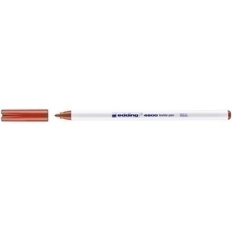 ROTUL.EDDING 4600 TELA FINO ROJO - Pack de 10 unidades