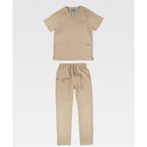 Conjunto unisex de casaca y pantalón, para servicios B9130 WORKTEAM 3XL Topo