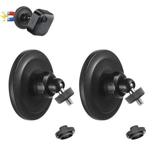 Soporte de pared magnético de 2 piezas, apto para Blink Outdoor 4 (4.ª generación), Blink Outdoor 3/XT2/XT y Blink Mini - taladro ajustable de 360° - gratis (1/5)