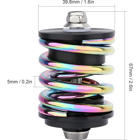 Remplacement de Suspension de ressort d'amortisseur arrière de vélo pour la plupart des vélos pliants Brompton (1/5)