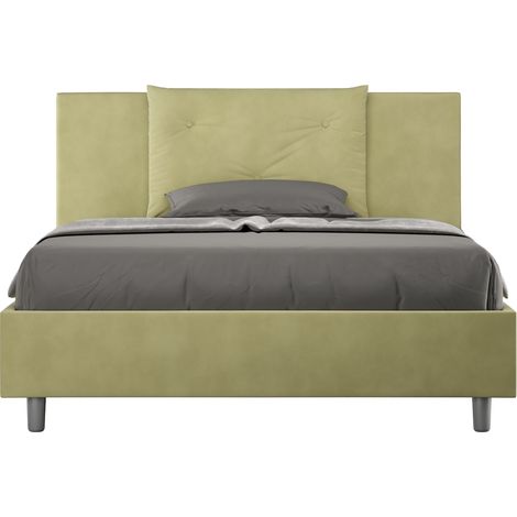 Letto Matrimoniale 160x190 cm Senza Rete Appia Tè Verde (1/5)