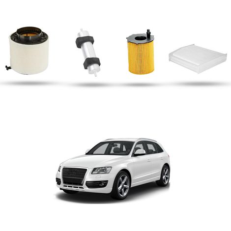 Kit Tagliando 4 filtri compatibile con Audi Q5 (8RB) 3.0 tdi 250kw dal 2015 (1/5)