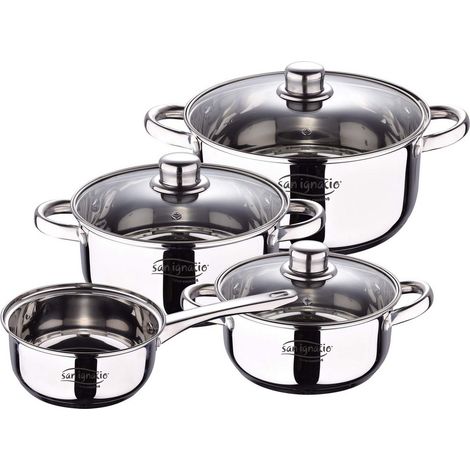San Ignacio Cassel SG8172 batteria da cucina acciaio inossidabile (1/5)