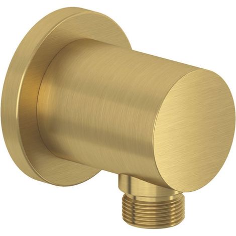 Kludi Nova Fonte - Wandanschlussbogen, Gold gebürstet 20543N0-15 (1/3)