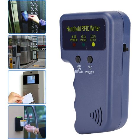 Lecteur/Écrivain de Badges 125KHz Portable 5W avec Clés et Cartes - Duplicateur RFID pour Copie (1/5)