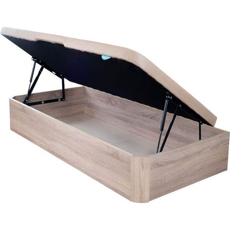 Coffre de canapé pliant latéral Relax 90x190cm - Naturel (1/2)