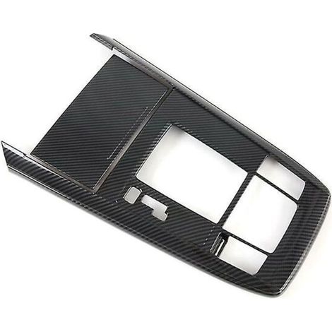 2 pièces Garniture de porte-gobelet de console centrale en fibre de carbone pour Mercedes-Benz CX-30 (2020-2021) (1/5)