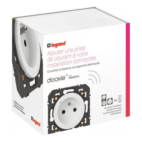 Prise connectée Legrand dooxie 16A 3680W (1/3)