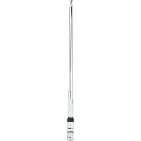 Jeffergarden Antenne de voiture VHF/UHF118-136, gamme de fréquences aériennes, longue tige, Interface BNC pliable (1/5)