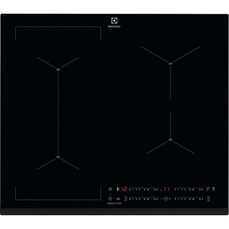 Electrolux EIS62449. Colore del prodotto: Nero, Posizionamento dell'apparecchio: Da incasso, Dimensione della larghezza del piano cottura: 60 cm. Tipo di controllo: Touch, Po... - ELECTROLUX EIS62449C (1/5)
