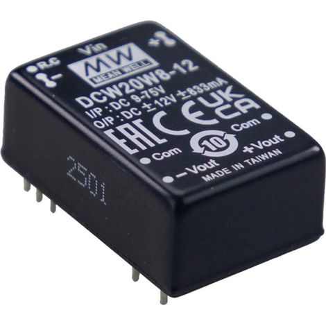 [NEUWERTIG] B-Ware Mean Well Dc Dc Wandler Spannungswandler Scw20 W8 15 Stromversorgung 1 Stück
