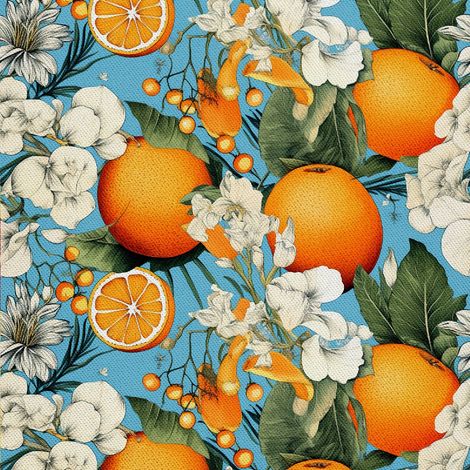 Tela decorativa para exteriores Oxford - Motivo frutal DX6372 (1/5)