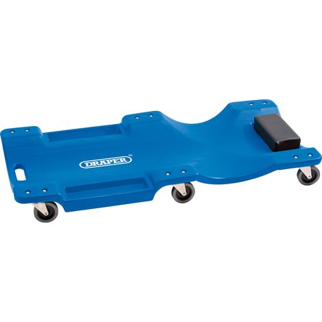Draper Blue Wheeled Mechanics Creeper Board 81906 for Comfortable Under-Car Repairs (1/5)