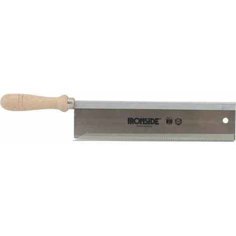 Feinsäge 250mm gerade mit Holzheft Handsäge Gartensäge Säge Heimwerker Werkzeuge (1/5)