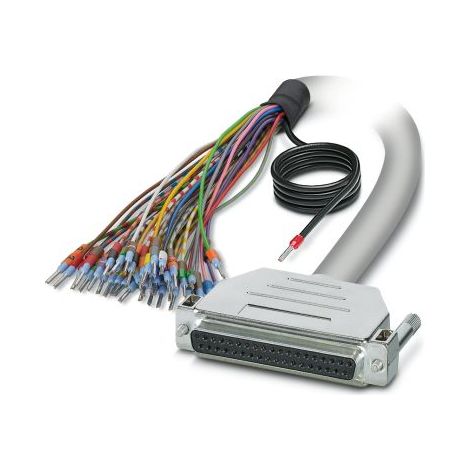 Câble série Sub-D à 37 broches vers Sans connecteur, longueur 4m, Phoenix Contact ( Prix pour 1 )