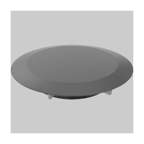 Geberit Accessori - Copripiletta d 90 mm, per scarichi doccia, nero opaco 150.265.14.1