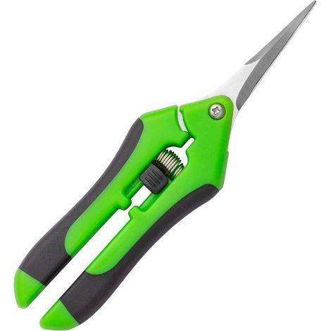 1 Pcs Sécateur Vert de Jardin Professionnel Ciseaux Jardinage de Haute Précision avec Lames en Acier Inoxydable