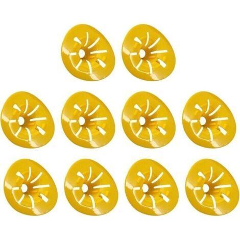 Pack of 10 Wasp, Hornet Traps - Flower Shaped - Reusable - for Patio, Home, Indoor and Outdoor (1/4)