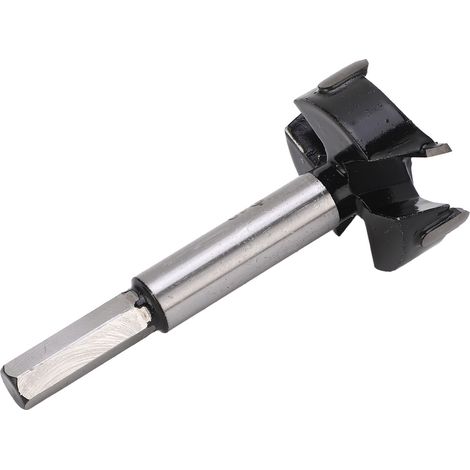 Mèche Forstner 40mm en carbure pour perçage du bois, fraise à 3 dents pour travail précis (1/5)