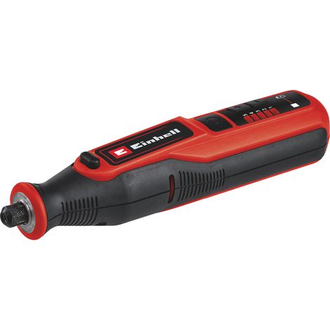 Einhell Akku-Schleif-/Gravur-Werkzeug TE-MT 7,2 Li (Lithium-Ionen, 7,2 V-Akku, Drehzahlelektronik, Arretierknopf, LED-Leuchtring, inkl. Ladestation, 57-tlg. Zubehörset + Box) (1/5)