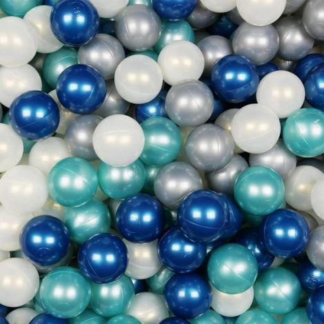 Balles de piscine sèche - Diamètre 7 cm - Non toxique - Pour piscine, baignade et trampoline - 25 pièces (1/3)