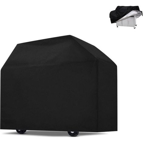 Housse de barbecue imperméable pour ustensiles de cuisine de camping, adaptée aux barbecues d'extérieur, fabriquée en tissu Oxford 210D, anti-poussière. (1/5)