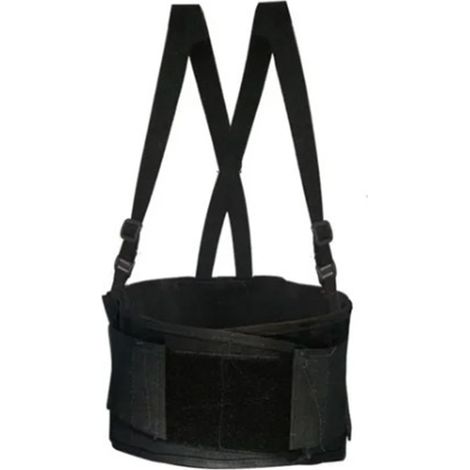 Sangle thoracique élastique ajustable pour côtes fracturées, attelle respirante double sangle, protecteur thoracique taille L. (1/5)