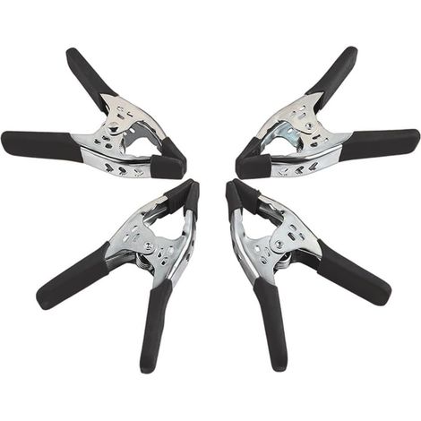 Lot de 4 pinces à ressort de 15,2 cm, construction robuste, adaptées pour (1/5)
