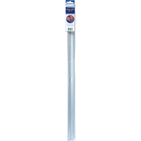 Base porta a clip da 83 cm anodizzata argento - Mistral