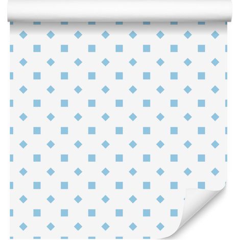 Papier peint à pois blancs, détails nets pour salon et chambre 50x1000 cm (1/5)