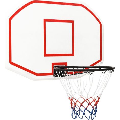 Panneau de basket-ball, Équipements sportifs Blanc 109x71x3 cm Polyéthylène MAE8382 (1/5)
