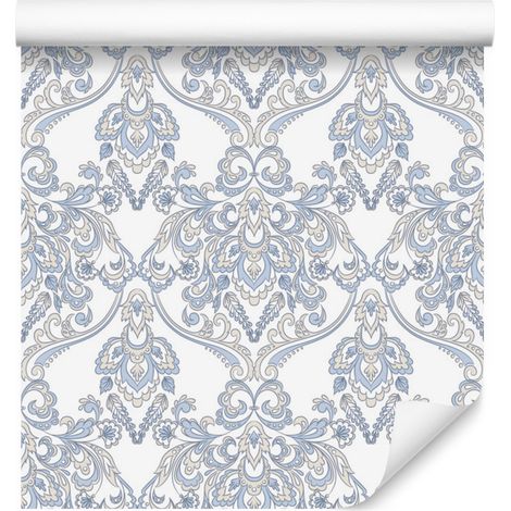 Papier peint ornemental de style baroque pour salon et chambre 50x1000 cm (1/5)