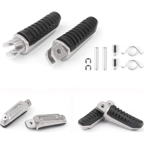 Motorcycle Footrests Front Footrests for Suzuki V-Strom DL 650 GSX 1250 1300 600 UK (1/4)