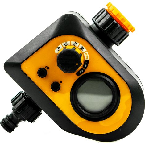Centralina elettronica per irrigazione, attacco per rubinetto da 1" o 3/4", modello YM204 (1/5)