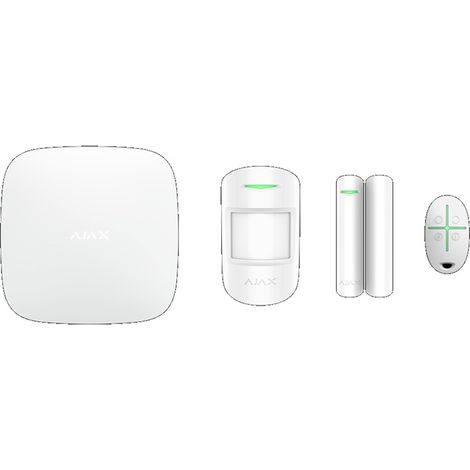 KIT ANTIFURTO ALLARME WIRELESS AJAX AJ-HUBKIT-W LAN GPRS GSM APP MOBILE SMART HOME