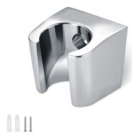 Alliage de Zinc Support Pommeau Douche, Accroche Pommeau de Douche Pour Poignées de Douche de Diamètre 20-22 mm, Salle de Bain Porte Douchette avec Vis, Support-Douche pour Salle de Bain (1/5)