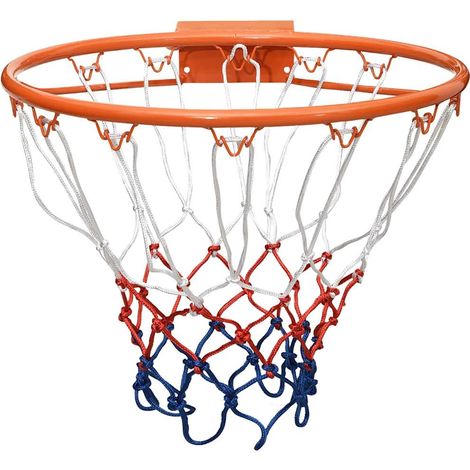 vidaXL Aro de baloncesto acero naranja 39 cm (1/2)