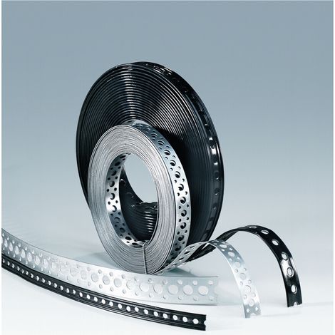 Montagelochband 19x3mm Eco kunststoffummantelt, per 10m/Rolle (1/2)