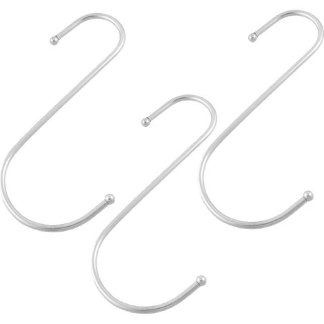 145 mm Atelier Baumarkt Home Universal Metall Ball End Hanger S Design Eisenwaren Haken 3 PCS