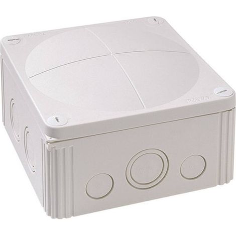 Wiska 10060702 Cassetta di derivazione (L x L x A) 140 x 140 x 82 mm Grigio (RAL 7035) IP66/IP67 1 pz.
