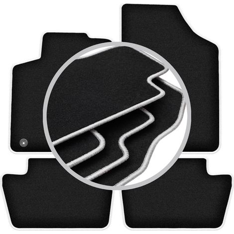 Tapis de sol Carlux argentés pour : Citroën C4 I coupé, hatchback (2004-2010) (1/5)