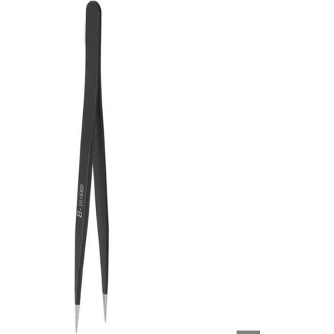Pincettes Pointues - Acier Inoxydable - Antistatique - Résistantes Aux Acides - Haute Précision 0,01 mm - Pour Laboratoire Électronique - 1 Pièce (1/5)